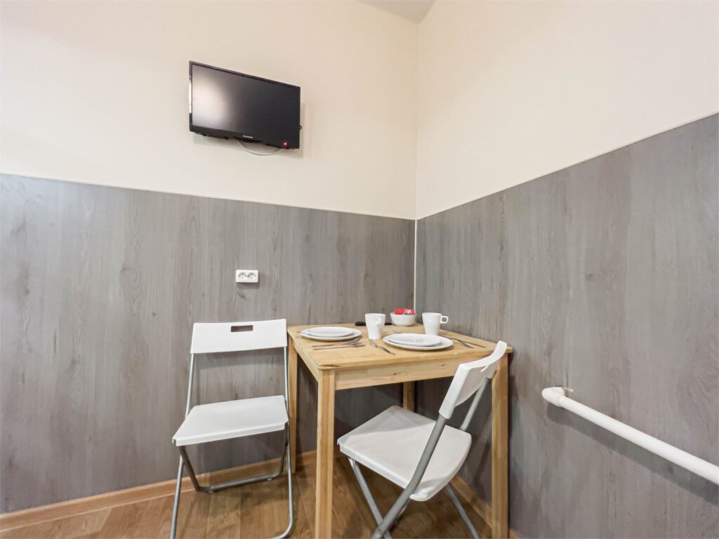 Двухуровневая студия · 15 м² · до 4 гостей